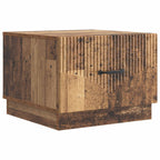 Couchtisch mit Schubladen Altholz 49 x 50 x 37 cm Holzwerkstoff