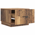 Couchtisch mit Schubladen Altholz 49 x 50 x 37 cm Holzwerkstoff
