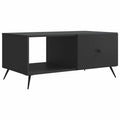 Couchtisch Schwarz 90 x 50 x 40 cm Holzwerkstoff
