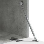 Couchtisch Betongrau 90 x 50 x 40 cm Holzwerkstoff