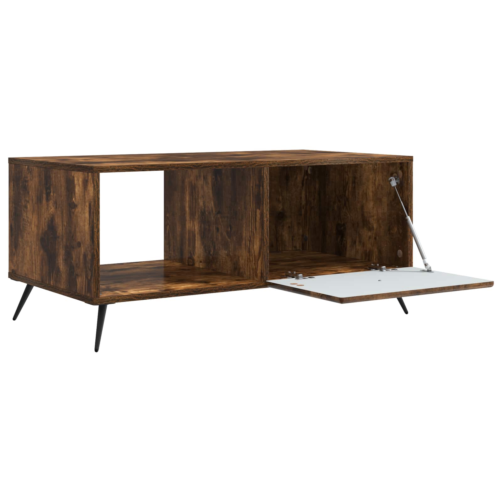 Couchtisch Geräucherte Eiche 90 x 50 x 40 cm Holzwerkstoff