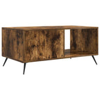 Couchtisch Geräucherte Eiche 90 x 50 x 40 cm Holzwerkstoff