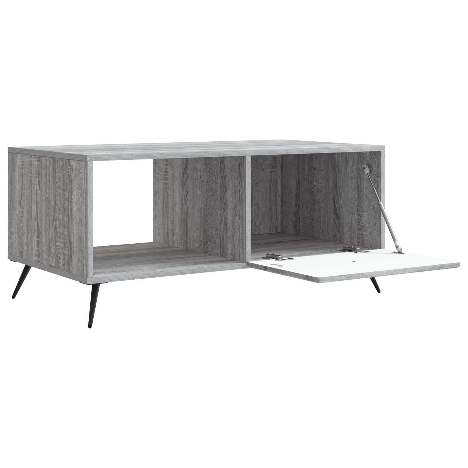 Couchtisch Graues Sonoma 90 x 50 x 40 cm Holzwerkstoff