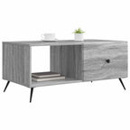 Couchtisch Graues Sonoma 90 x 50 x 40 cm Holzwerkstoff