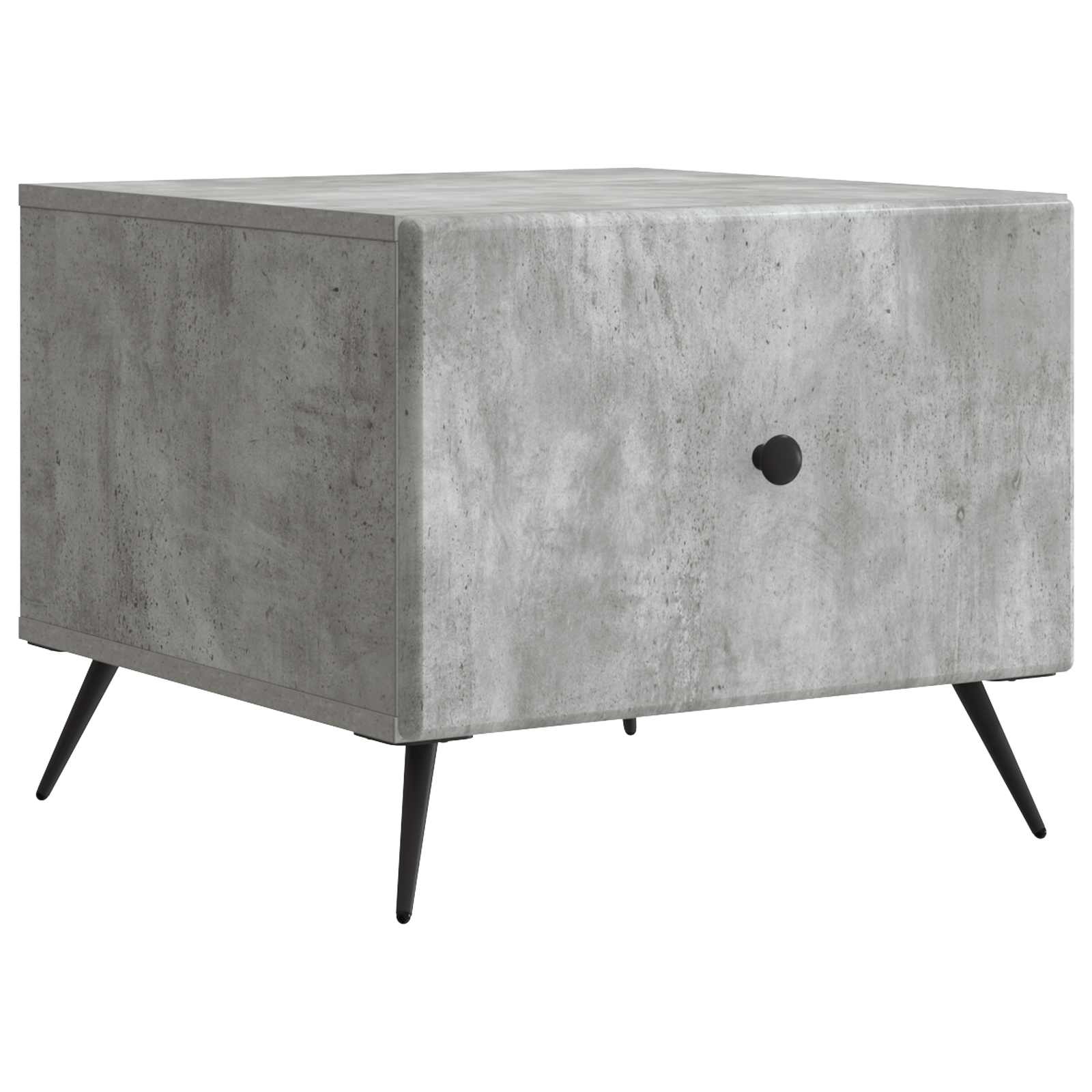 Couchtisch Betongrau 49 x 50 x 40 cm Holzwerkstoff