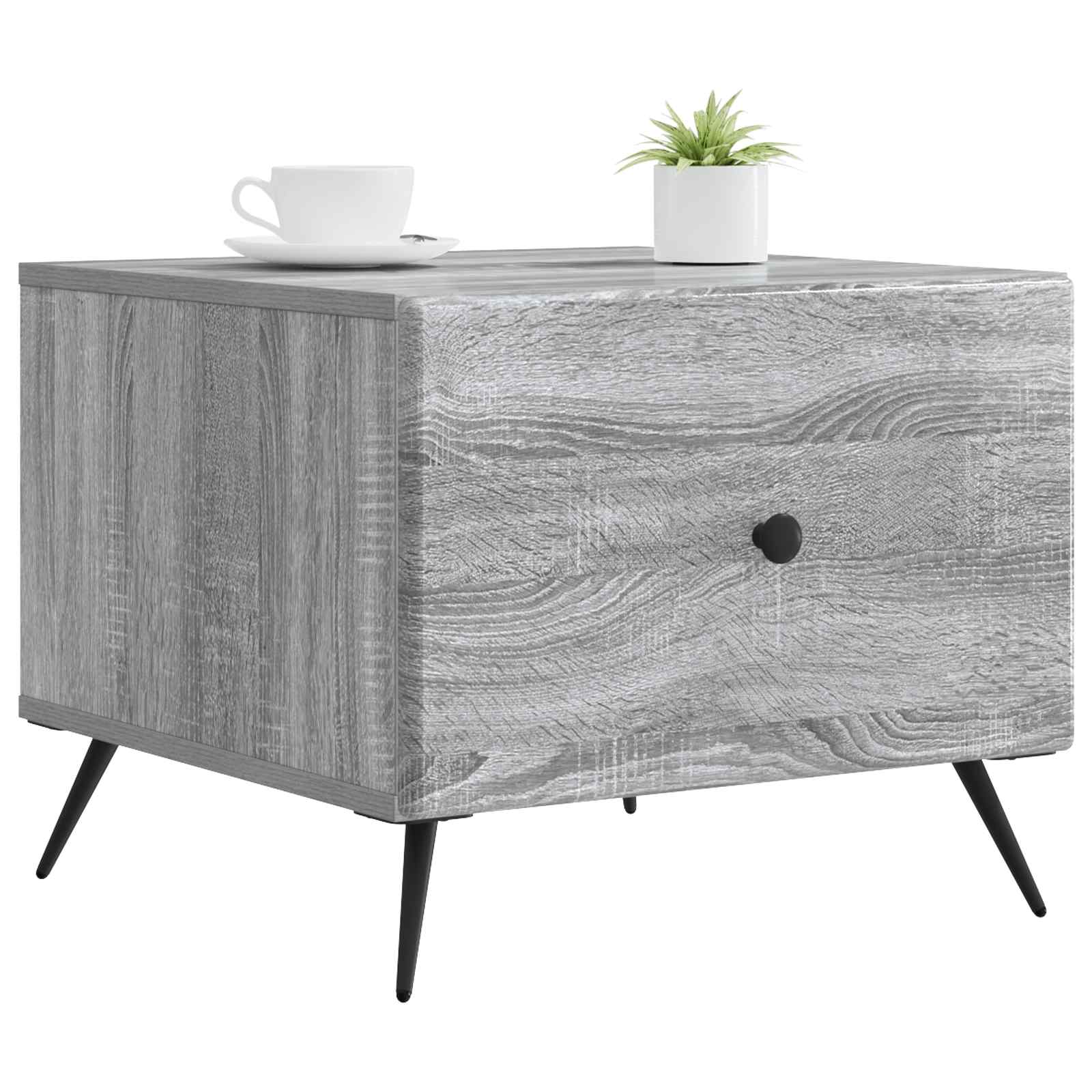 Couchtisch Graues Sonoma 49 x 50 x 40 cm Holzwerkstoff
