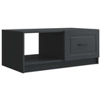 Couchtisch Schwarz 90 x 50 x 37 cm Holzwerkstoff