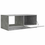 Couchtisch Betongrau 90 x 50 x 37 cm Holzwerkstoff