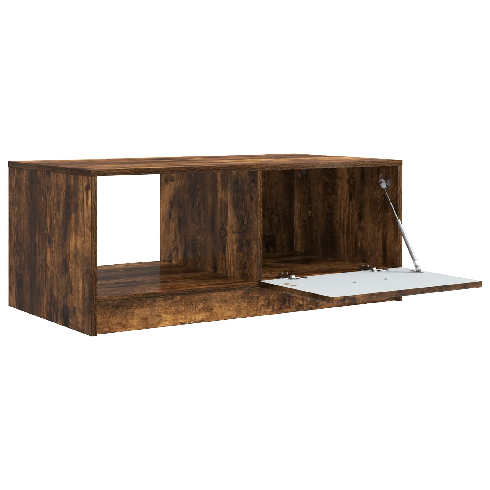 Couchtisch Geräucherte Eiche 90 x 50 x 37 cm Holzwerkstoff