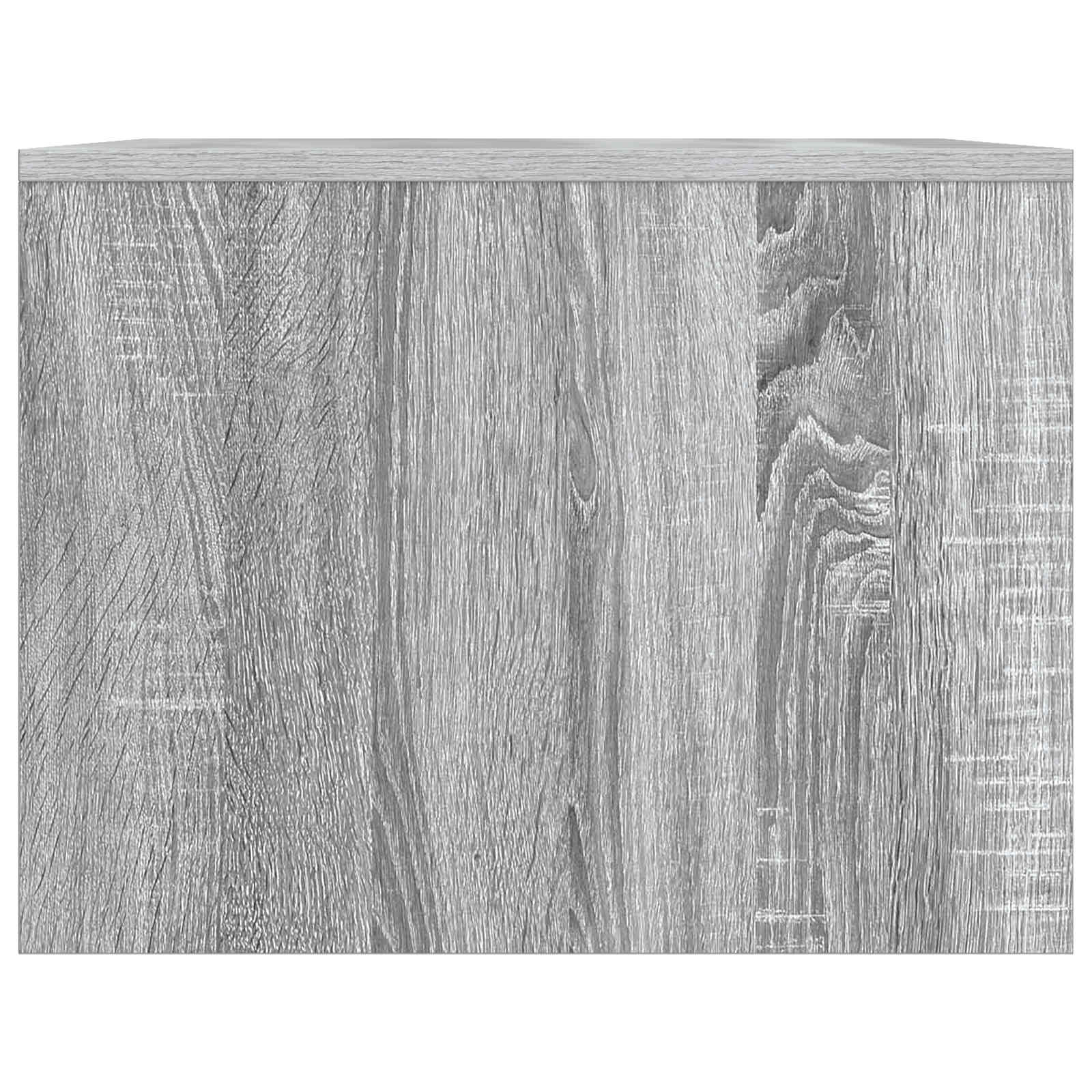 Couchtisch Graues Sonoma 90 x 50 x 37 cm Holzwerkstoff