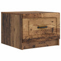 Couchtisch mit Schubladen Altholz 49 x 50 x 37 cm Holzwerkstoff
