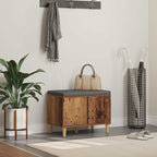 Flurbank mit Kissen mit Speicher Altholz 60 x 38 x 46 cm