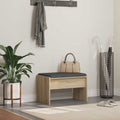 Flurbank mit Kissen Sonoma-Eiche 63 x 38 x 40 cm