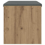 Flurbank mit Kissen Artisan-Eiche 63 x 38 x 40 cm