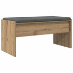 Flurbank mit Kissen Artisan-Eiche 83 x 38 x 40 cm