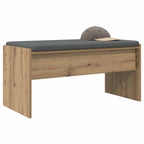 Flurbank mit Kissen Artisan-Eiche 83 x 38 x 40 cm