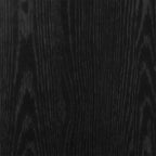Flurbank mit Kissen mit Regal Schwarze Eiche 103 x 38 x 45 cm