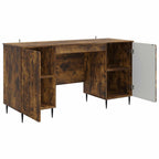 Schreibtisch Geräucherte Eiche 142,5 x 50 x 75 cm Holzwerkstoff