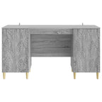 Schreibtisch Grau Sonoma Holzwerkstoff 142,5 x 50 x 75 cm