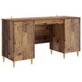 Schreibtisch Altholz Holzwerkstoff 142,5 x 50 x 75 cm