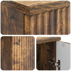 Schreibtisch Geräucherte Eiche 142,5 x 50 x 75 cm Holzwerkstoff