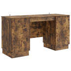 Schreibtisch Geräucherte Eiche 142,5 x 50 x 75 cm Holzwerkstoff