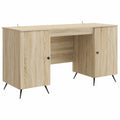 Schreibtisch Sonoma-Eiche 142,5 x 50 x 75 cm Holzwerkstoff