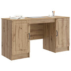 Schreibtisch Artisan-Eiche 142,5 x 50 x 75 cm Holzwerkstoff