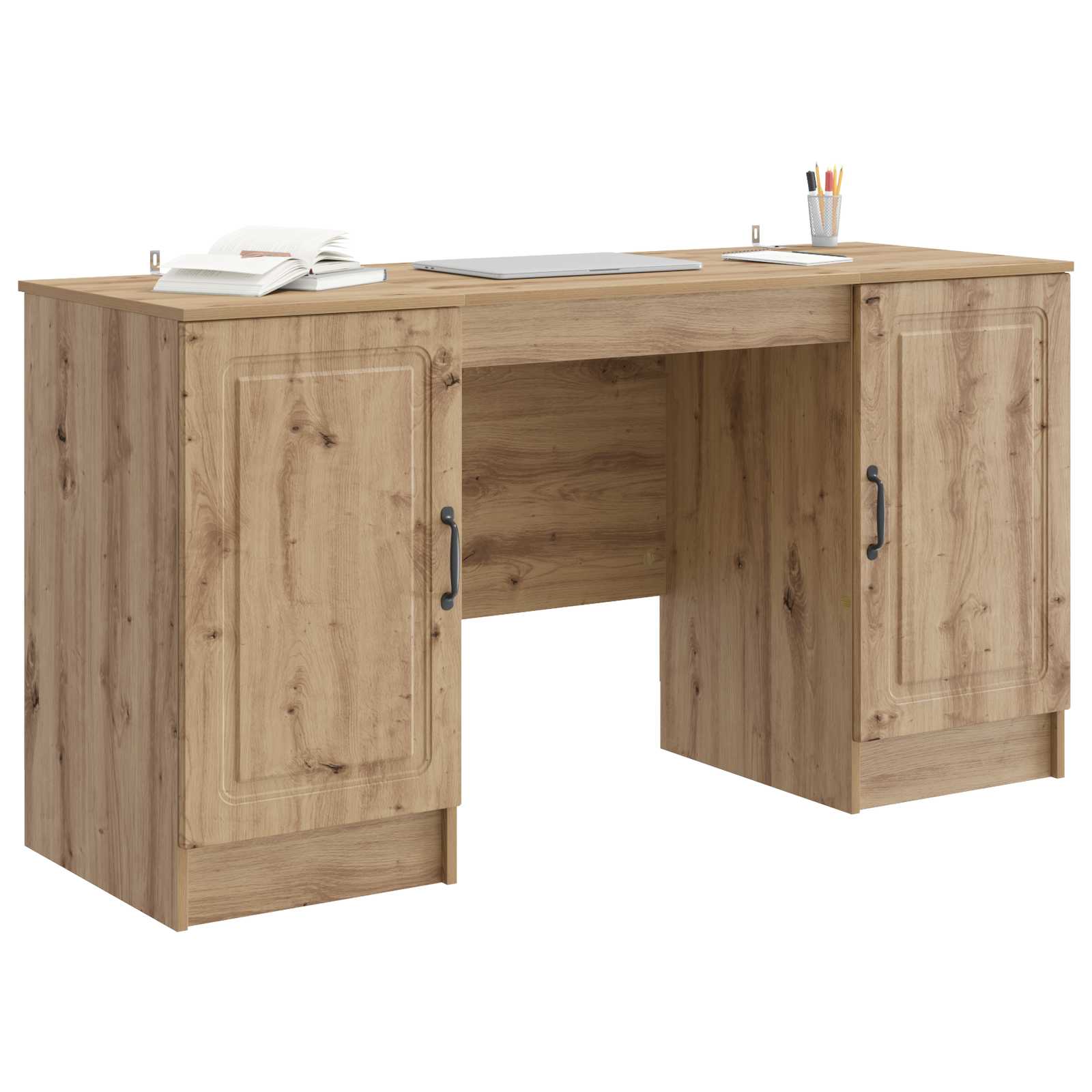 Schreibtisch Artisan-Eiche 142,5 x 50 x 75 cm Holzwerkstoff