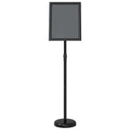 Messestände Schwarz 25 x 25 x 125 cm Aluminium