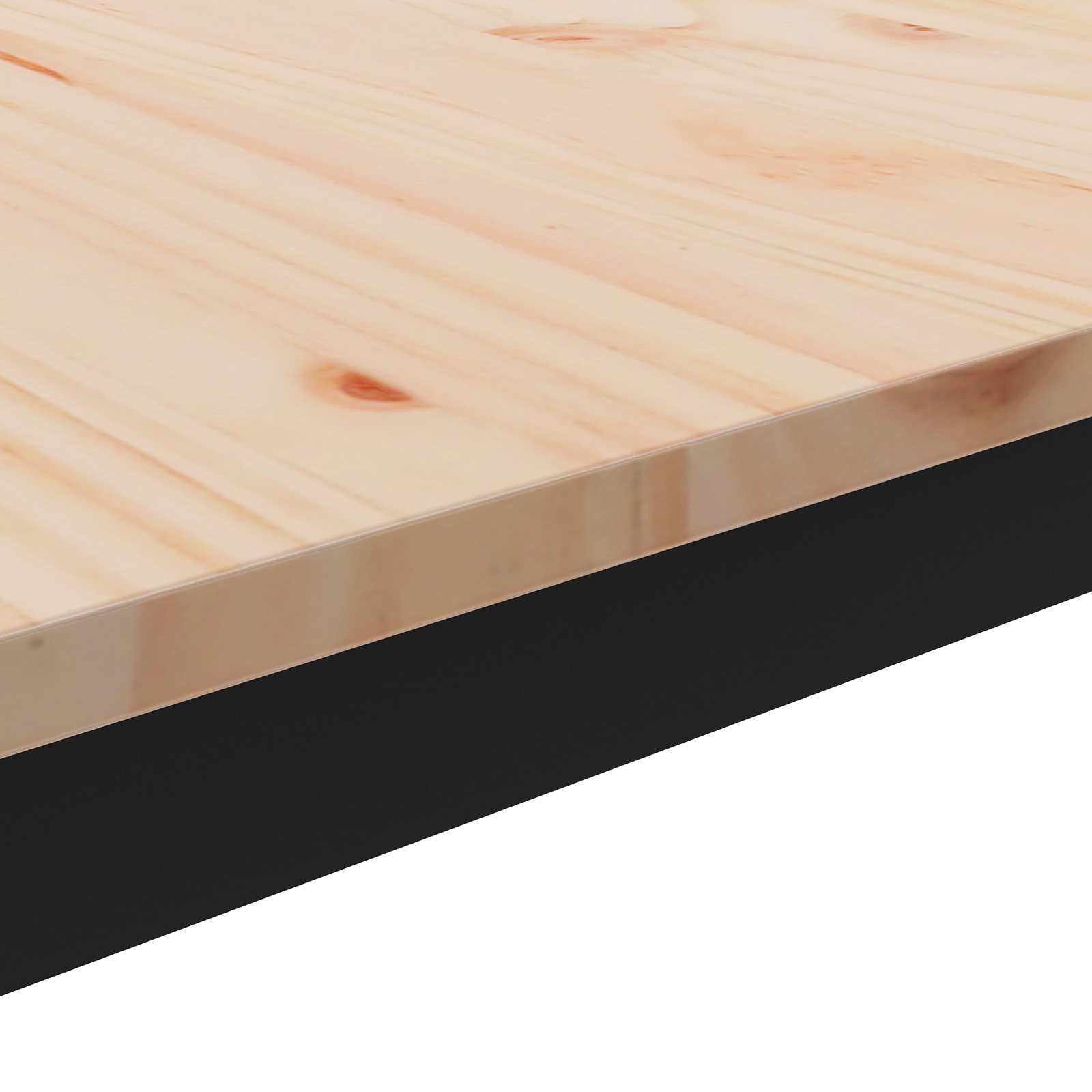 Couchtisch Natur 40 x 40 x 36 cm Massives Kiefernholz