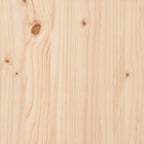 Couchtisch Natur 40 x 40 x 36 cm Massives Kiefernholz
