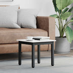 Couchtisch Weiß 40 x 40 x 36 cm Massives Kiefernholz