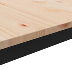 Couchtisch Natur 60 x 60 x 36 cm Massives Kiefernholz