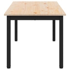 Couchtisch Natur 100 x 50 x 45 cm Massives Kiefernholz