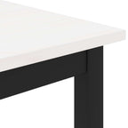 Couchtisch Weiß 100 x 50 x 45 cm Massives Kiefernholz