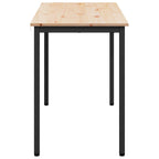 Esstisch Natur 110 x 55 x 75 cm Massives Kiefernholz