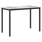 Esstisch Weiß 110 x 55 x 75 cm Massives Kiefernholz