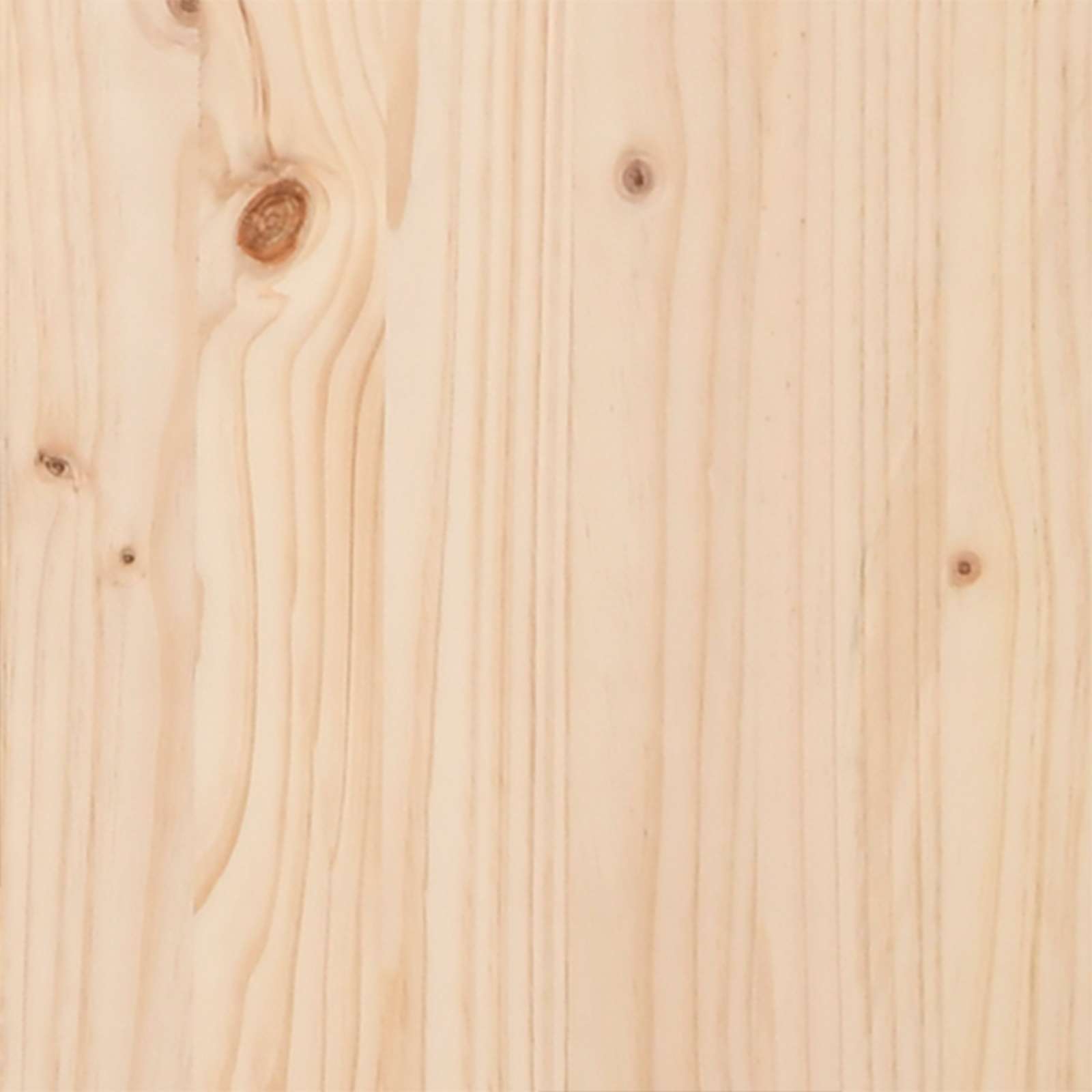 Esstisch Natur 110 x 110 x 75 cm Massives Kiefernholz