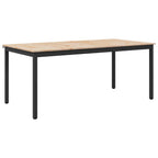 Esstisch Natur 140 x 80 x 75 cm Massives Kiefernholz