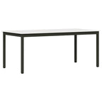 Esstisch Weiß 180 x 90 x 75 cm Massives Kiefernholz