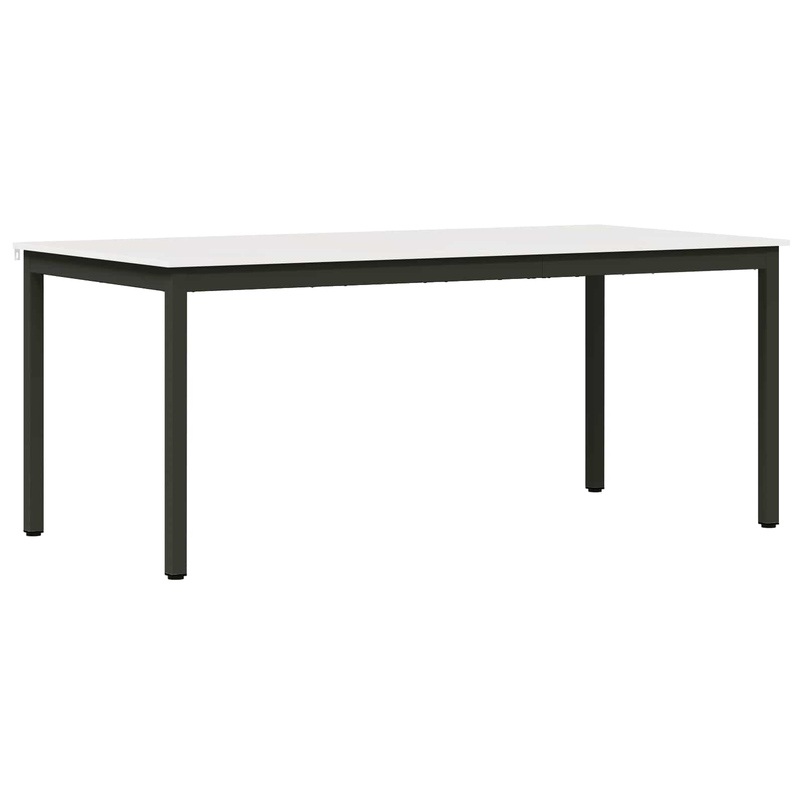 Esstisch Weiß 180 x 90 x 75 cm Massives Kiefernholz