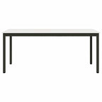 Esstisch Weiß 180 x 90 x 75 cm Massives Kiefernholz