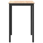 Bartisch Natur 70 x 70 x 105 cm Massives Kiefernholz