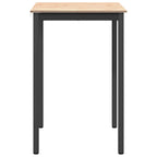 Bartisch Natur 70 x 70 x 105 cm Massives Kiefernholz