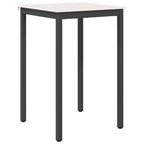 Bartisch Weiß 70 x 70 x 105 cm Massives Kiefernholz