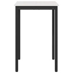 Bartisch Weiß 70 x 70 x 105 cm Massives Kiefernholz