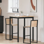Bartisch Natur 80 x 80 x 105 cm Massives Kiefernholz