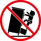 Bartisch Natur 80 x 80 x 105 cm Massives Kiefernholz