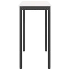 Bartisch Weiß 110 x 55 x 105 cm Massives Kiefernholz